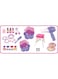 Generic Musical Dressing Table Playset With Accessories Bundle, Pink/White/Purple, Hk-7523