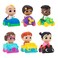 Jazwares CoComelon JJ and Friends Cruisers Set Assorted 6 PCS