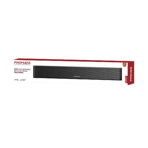 Promate High Definition Wireless Stereo SoundBar BLUESBAR-20 20W