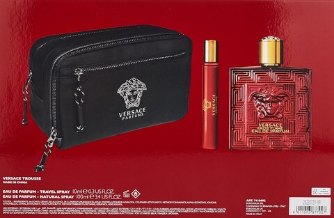 Versace Eros Flame Eau De Parfum 100ml (Gift Set)
