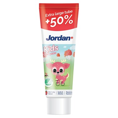 Jordan Toothpaste For 0-5 Years White 75ml