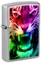 Zippo CI400584 207 Rainbow Tiger Street Chrome Windproof Lighter