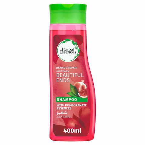 Herbal Essences Beautiful Ends Split End Protector Shampoo With Juicy Pomegranate Essences 400ml