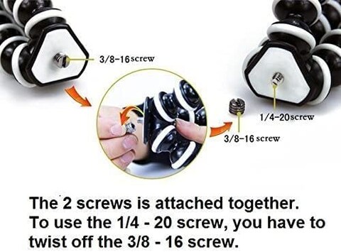 Generic Dpl - Tripod Lunch In Gorilla 10&quot; Inch Camera Mobile Holder Gorilla Tripod 10&quot; Inch Phone Mount Smartphone 360*Flexible Foldable Adjusteble Portable Octopus Medium Size Tripod Stand For Dslr