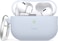 Elago Silicone Hang designed for Airpods Pro 2nd Gen (2022) case cover with Carabiner - Light Blue