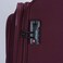 VIPTOUR Set of 4 Light Weight  Polyester Jacqard Trolley Luggage With Number Lock, Burgundy- 20, 24, 28, 32 Inches