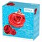 Intex Inflatable Red Rose Mat with Handles - 137 x 132 Cm