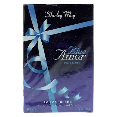 Shirley May Blue Amor Pour Femme Eau de Toilette Natural Spray 100ml