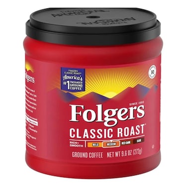 Folgers Classic Roast GRound Coffee 272GR