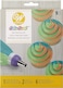 Wilton Color Swirl Coupler Decoration Kit, White/Purple, Wt-2104-7072, Set Of 9