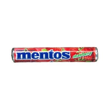 Mentos Candy with Strawberry Flavour - 30 gram