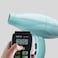 GammaPiu Relax Silent Professional Hair Dryer, HD Relax Aquamarine, 1800-2100W, HD-NA4121MP