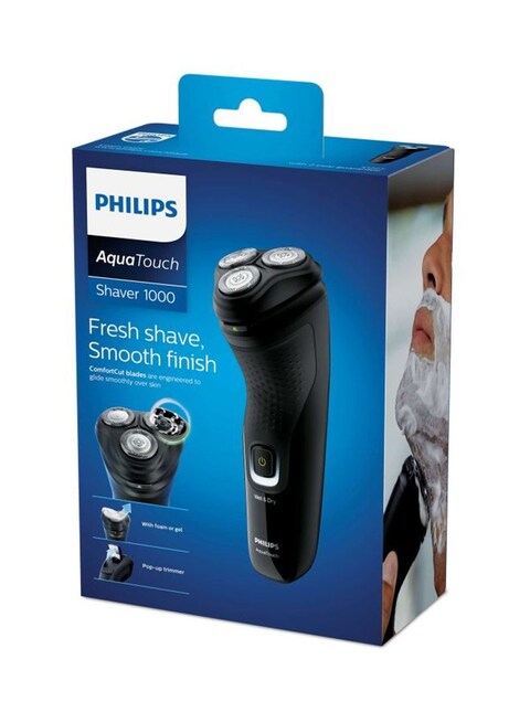 Philips Three Directional Flex Heads Pop-Up Shaver Deep Black 281g