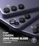 Ringke Samsung Galaxy S24 Plus Camera Lens Frame Glass   Camera Lens Frame Glass Series  Black