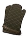 Pack Of 2 Oven Mitt Glove, Green, 15Centimeter