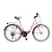Mogoo Floress Cruiser Single Speed Bike 24 Inch, Pink