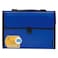 فولدر مايت مجلد أوراق A4 مع 13 جيبًا - أزرق