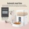 Automatic Pet Feeder, Dog Feeder Cat Food Dispenser with Programmable Timer,Dual Power Supply &amp; Voice Recorder for Cats Dogs