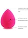 Generic Flexible Makeup Sponge Blender Pink/Blue