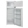 Bompani Double Door Fridge, Top Freezer, Mechanical Control System, 214L Net Capacity, Bottle &amp; Door Shelves, Ice Tray, 1 Year Full Warranty, 5-Year Compressor Warranty, BO6442 White