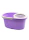 Generic 360&deg; Spin Mop With Bucket Purple/White 50X30X24cm