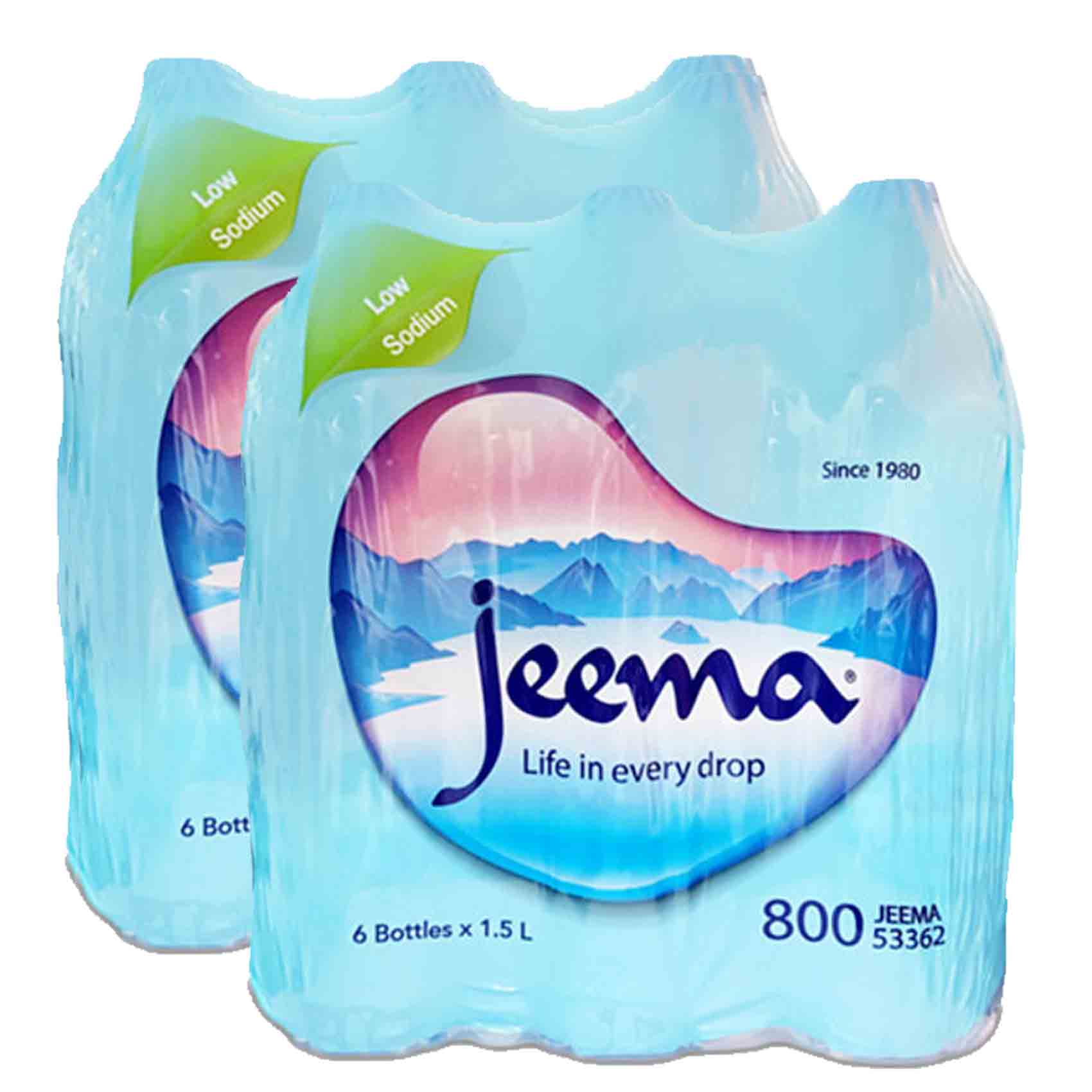 Buy Jeema Drinking Water 1.5L Pack of 12 Online | Carrefour UAE