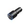 Huntkey Car Charger C63 - Output 63W  Fast Charger Compatible with iPhone 15 Pro Max/15 Pro/15/14/13 Pro Max/12/11, iPad Pro/mini 6,Samsung S23/S22, Huawei Mate20, MAX45W USB-A+USB-C Fast Charger