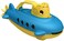 Green Toys Submarine In Yellow &amp; Blue, Bpa Free, Phthalate Bath Toy With Spinning Rear Propeller. Safe For Toddlers, Babies
