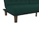 In House Maria 2 In 1 Sofabed Velvet Upholstered - Dark Green