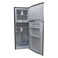 Von Vart 19Dhy Double Door Fridge Silver 136L