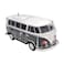 Old Retro Camper Van Style Bluetooth Speaker, Compact FM Radio, Portable Audio, Rechargeable, Music Streaming MP3 (USB/SD), Colour-changing LED Lights, Vintage Novelty Gift D&eacute;cor (Black)
