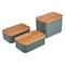Karaca Massimo Storage Container Set - 3 Pieces - Green