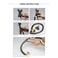Generic-0.8" Diameter Cable Management Sleeve Wire Winding Tube Cord Bundler 20mm Wire Wrap Cord Organizer Cable Tube Cable Sleeves