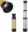 Xuhal 2 Pieces Pirate Spyglass Telescope Toys, Theme Party Telescopes Mini Toy For Favor Supplies, Silver And Gold