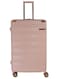 Senator Brand Hardside Large Check-in Size 72 Centimeter (28 Inch) 4 Wheel Spinner Luggage Trolley in Milk Pink Color A5125-28_PNK