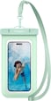 Spigen Universal Waterproof Phone Case, 1 Pack, IPX8 Pouch A601 Compatible With iPhone, Samsung Galaxy Snd Smartphone Upto 7 Inches - Mint