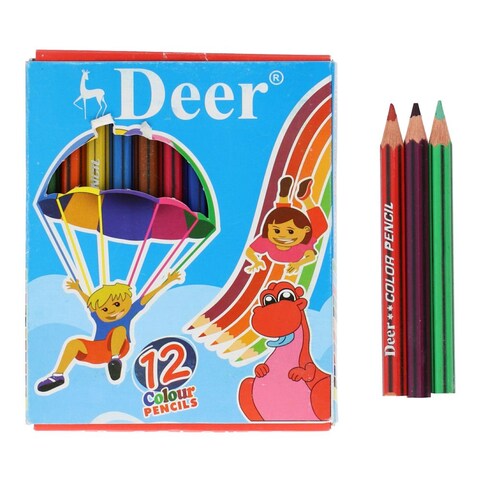 Deer 12 Color Pencils