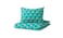 Generic Duvet Cover And Pillowcase, Dotted/Pink Turquoise150X200/50X80cm