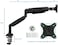 Ntech Single Monitor Arm Desk Mount, Gas Spring Monitor Arm, Full Motion Articulating Height Adjustable, Fits 21 22 23 24 27 30 32 Inch Vesa Compatible Computer Screen