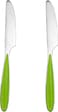 رويال فورد سكين عشاء ستانلس ستيل من رويال فورد طقم من قطعتين - بلون اخضر