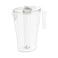 Cosmoplast 2.5L Water Jug With Ice Holder, Transparent