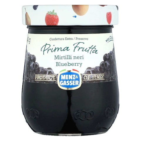 Menz &amp; Gasser Prima Frutta Blueberry Jam - 340 gram