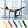 Generic 5Pcs/Set Resistance Band Fitness 6Levels Latex Gym Strength Training Rubber Loops Bands Fitness Crossfit Equipment Yoga Exercise Pull Rope Elastic Bands For Fit