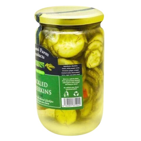 Kaputei Farm Products Pickled Gherkins Sliced 700g