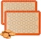 Generic Baking Mats Silicone, Food Safe Baking Mat, Tray Pan Liner Fat-Free Dishes - Food-Grade Silicon Liner Reusable Up To 2000 Times 2 Piece