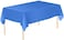 Markq Plastic Tablecloth for Rectangle Table 54" x 72" Disposable Table Cover for Bridal Shower Wedding Birthday Party Decorations (Deep Blue)