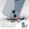 Moxedo Lite Crystal-Clear Protective Case with 9H Tempered Glass Screen Protector compatible for iPhone 14