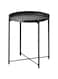 Generic Round Steel Table Black