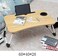 Generic Portable Anti-Slip Laptop Foldable Desk Computer Desks Foldable Laptop Notebook Lap Pc Folding Desk Table On Bed (Wood Color)