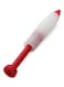 Generic Cake Icing Decorating Syringe White/Red 13.15X2.75X2.1Centimeter